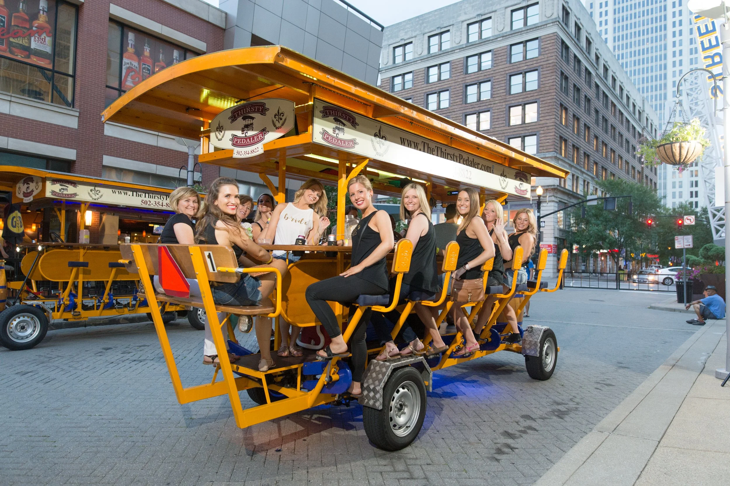 The Thirsty Pedaler Unique Pub Crawling in Louisville KY